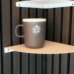 Okunaii™ Quarter Circle Corner Shelves (3 Sizes Available)