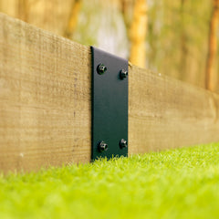 Railway Sleeper Joining Plate Bracket (4 Sizes Available)