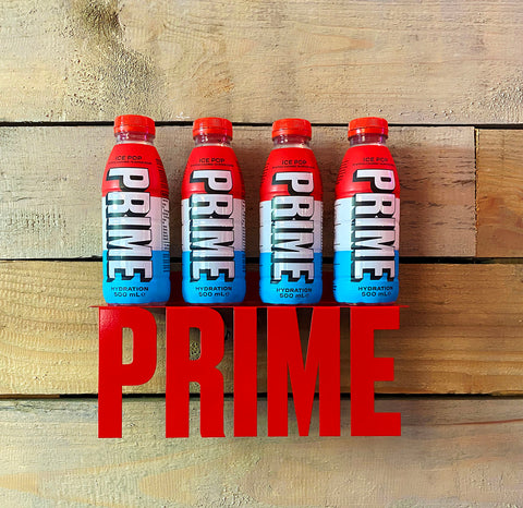 PRIME Hydration Drink Shelf (4 Bottle Capacity) - UNOFFICIAL