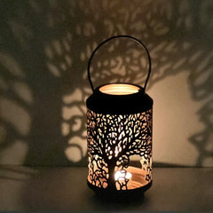 Tree of Life Hanging Lantern