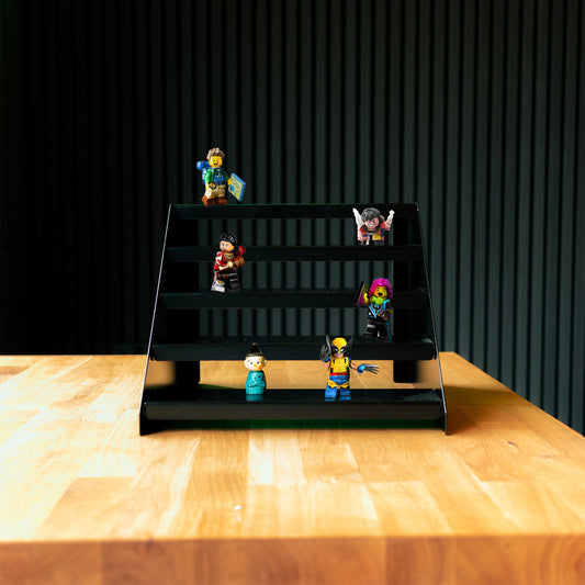 Okunaii™ Figurine & Minifigures 5-Tier Collectibles Stand (2 Sizes Available)