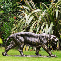 Fergus McArthur Small Tiger Bronze Effect Statue