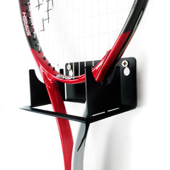 BlackSteel™ Tennis Racket Holder - Indoor Outdoors