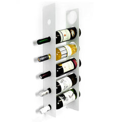 Closed Side Wall Mount Wine Rack (6 Bottle Capacity) - Indoor Outdoors