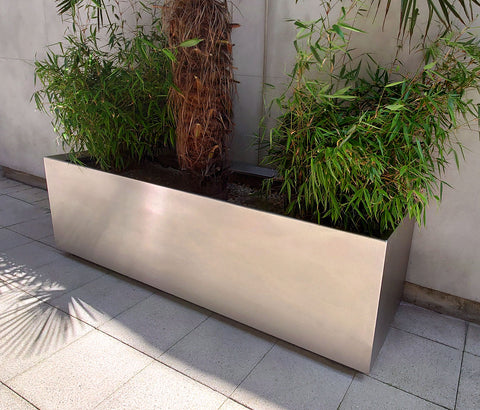 Stainless Steel Planter Trough 