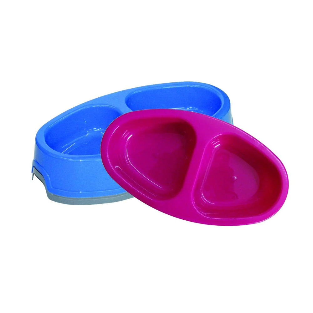 Hedgehog Double Feeding Bowl - Indoor Outdoors