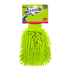 Microfibre Cleaning Mitt (Neon Green) - Indoor Outdoors