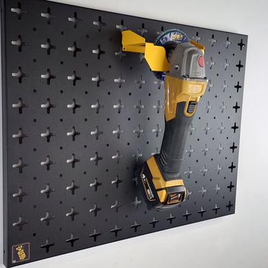 Nukeson Tool Wall - Angle Grinder Bracket Attachment - Indoor Outdoors