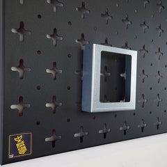 Nukeson Tool Wall - A6 Kanban Card Slot Attachment - Indoor Outdoors