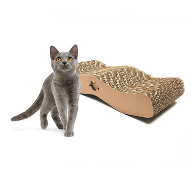 Jakes Farm Yard Cardboard Cat Lounger - Indoor Outdoors