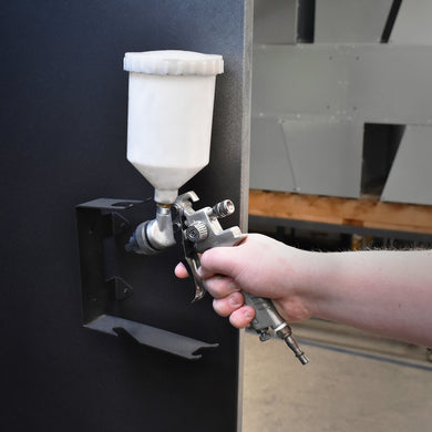 MegaMaxx UK™ Wall Mount Side Mount Spray Gun Holder - Indoor Outdoors